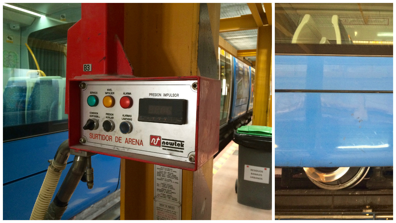 túnel arena metro ligero oeste